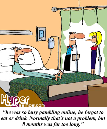Online casino cartoon