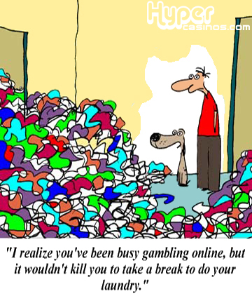 Online casino cartoon