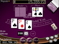 Play free online Caribbean Hold'em Poker