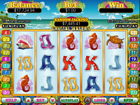 Play free online Crystal Waters Slots