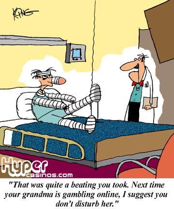 Online Casino Cartoon