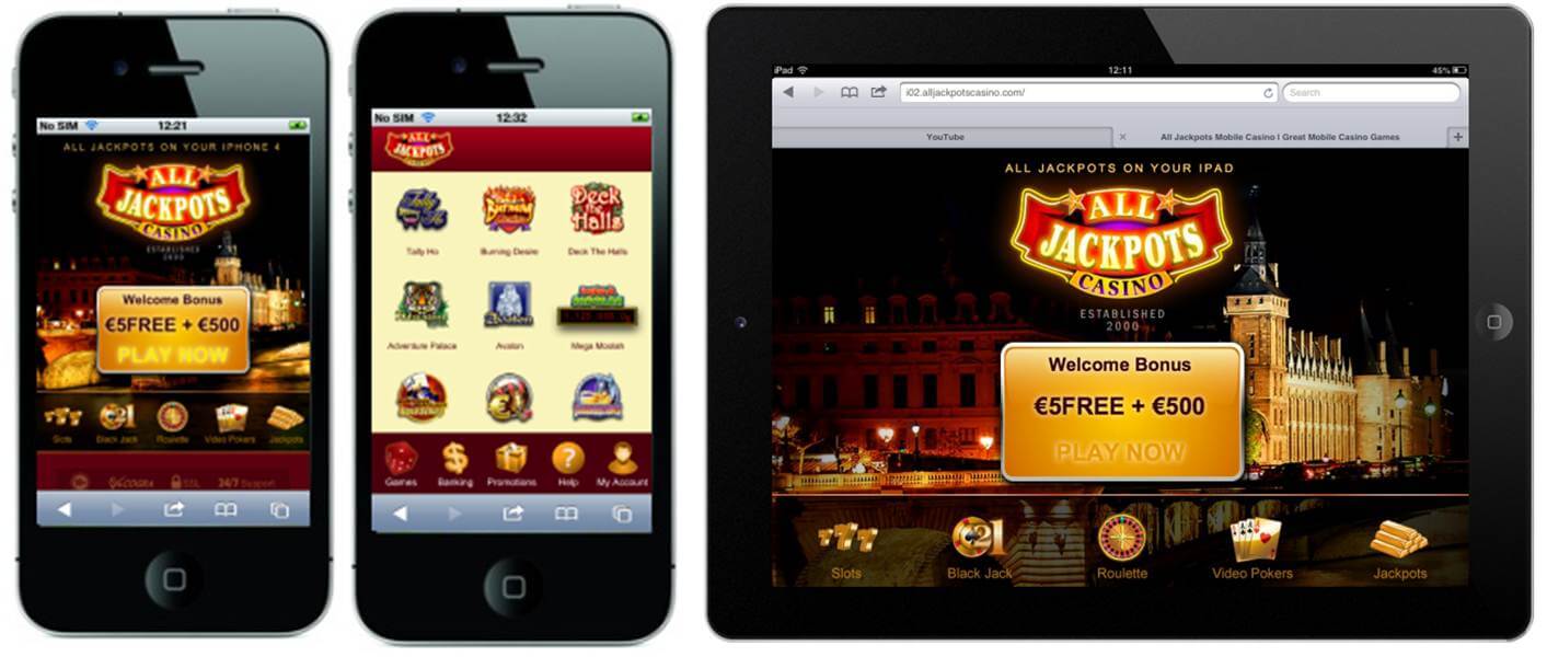 All Mobile Casinos Featured on