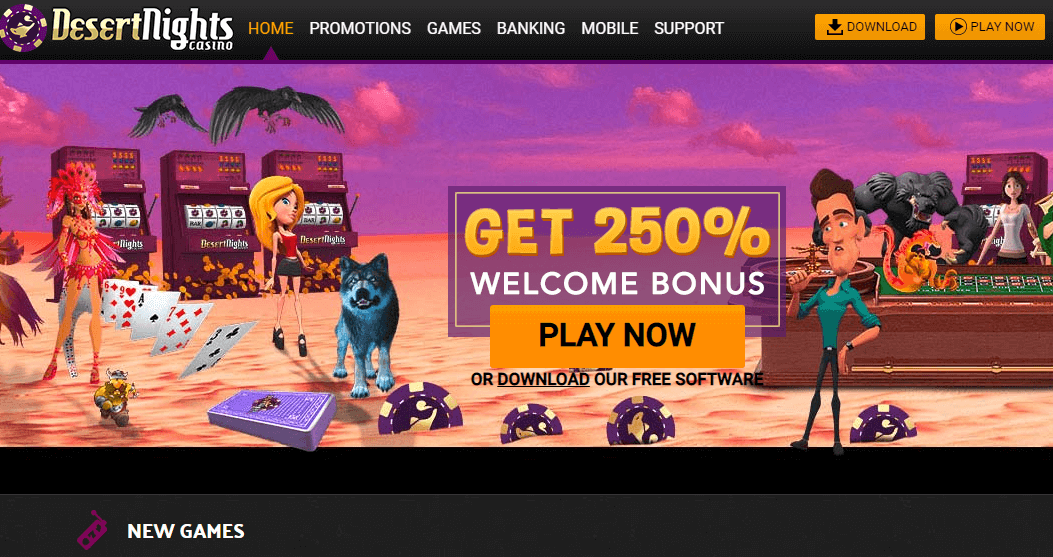 Desert Nights Online Casino