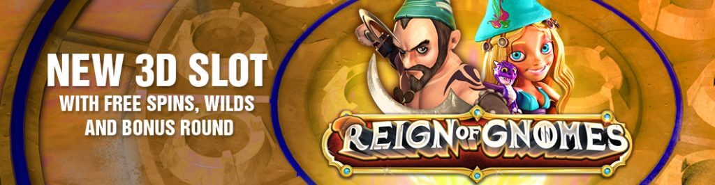 Reign of gnomes slot game