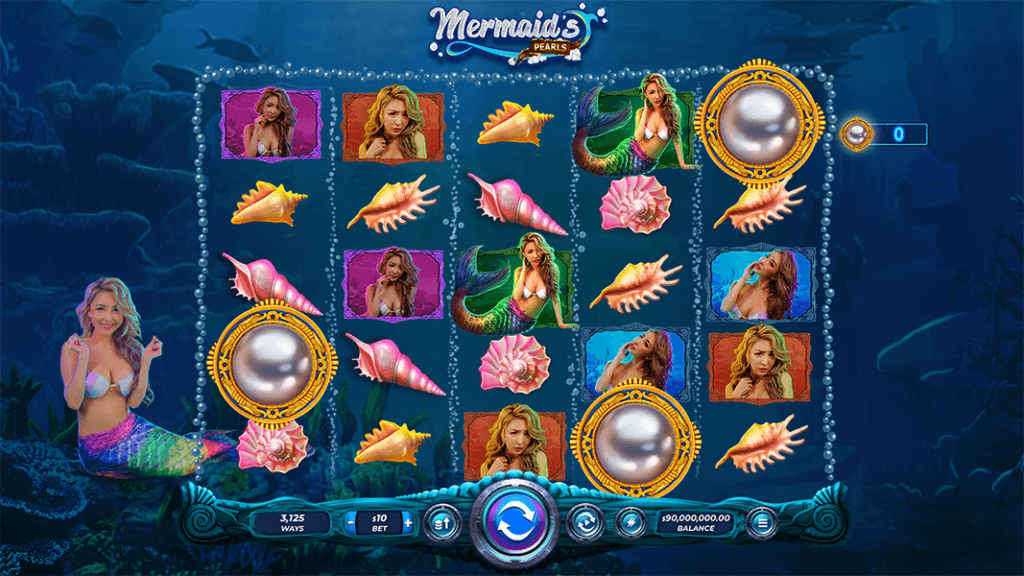 Mermaid's Pearls Slot Game Screenshot