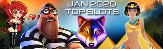 Most played online casino games January 2020