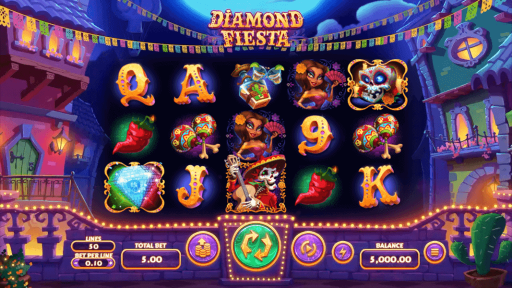 Dimaond Fiesta Slots Screenshot