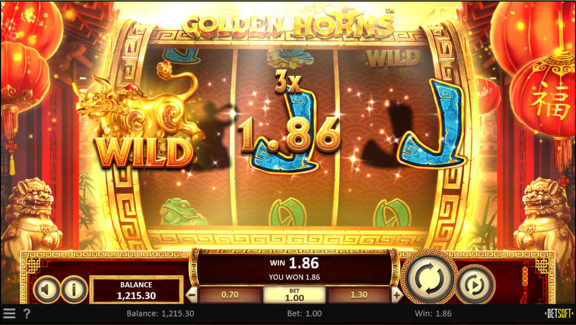 Golden Horns Slot Screenhot