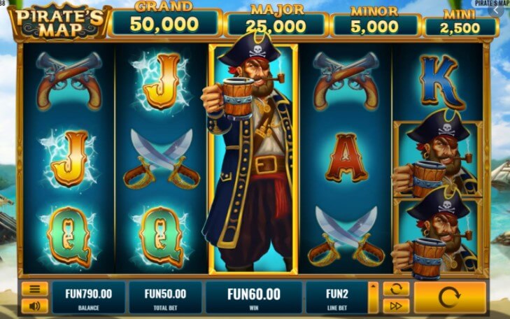 Pirates Map Slot