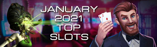 Most played slot games January 2021