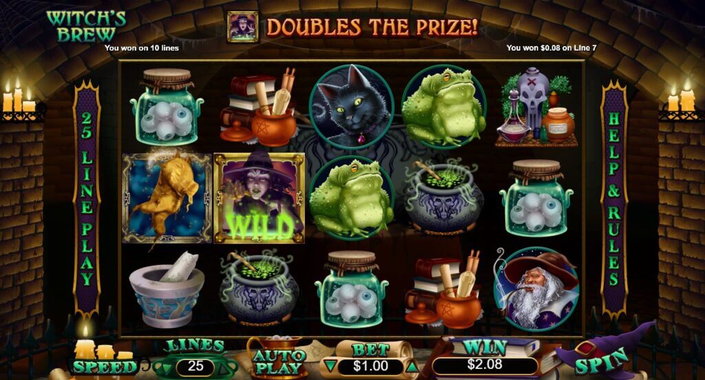 Witch's Brew Slot Game