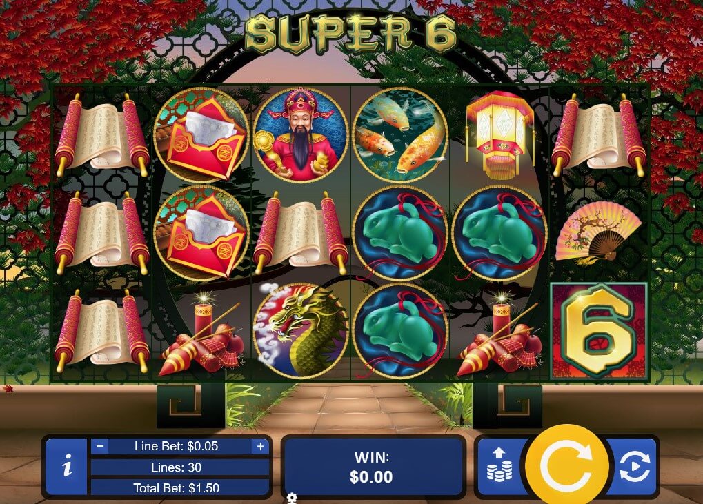 Super 6 Slot Game