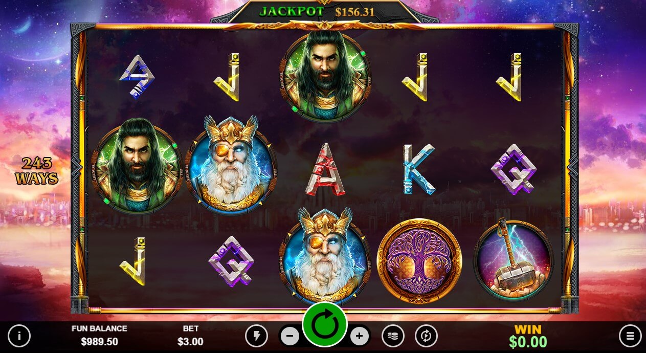 Asgard Deluxe Slot game