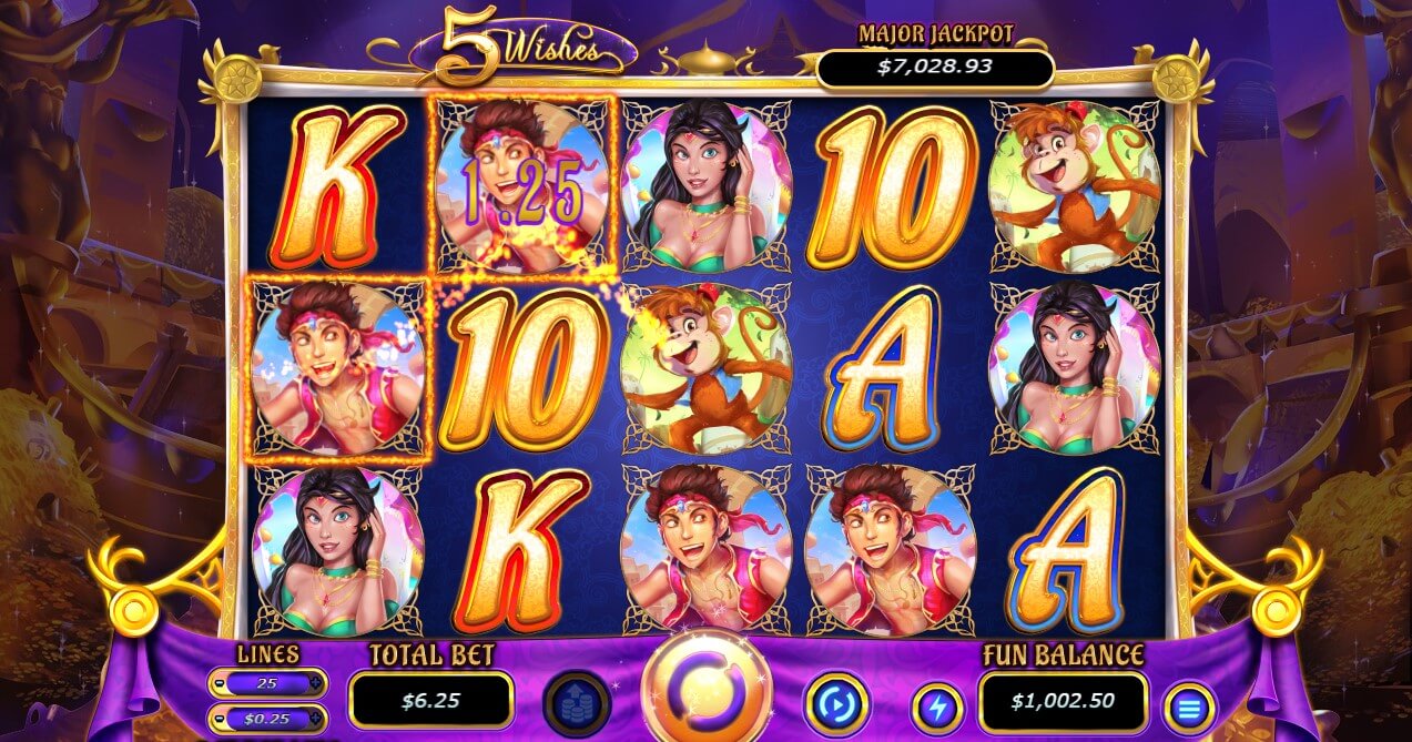 5 Wishes Slot