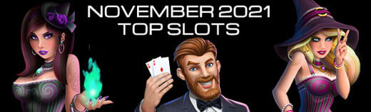 Most popular slots November 2021
