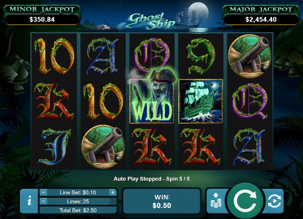 Ghost Ship Slot Game