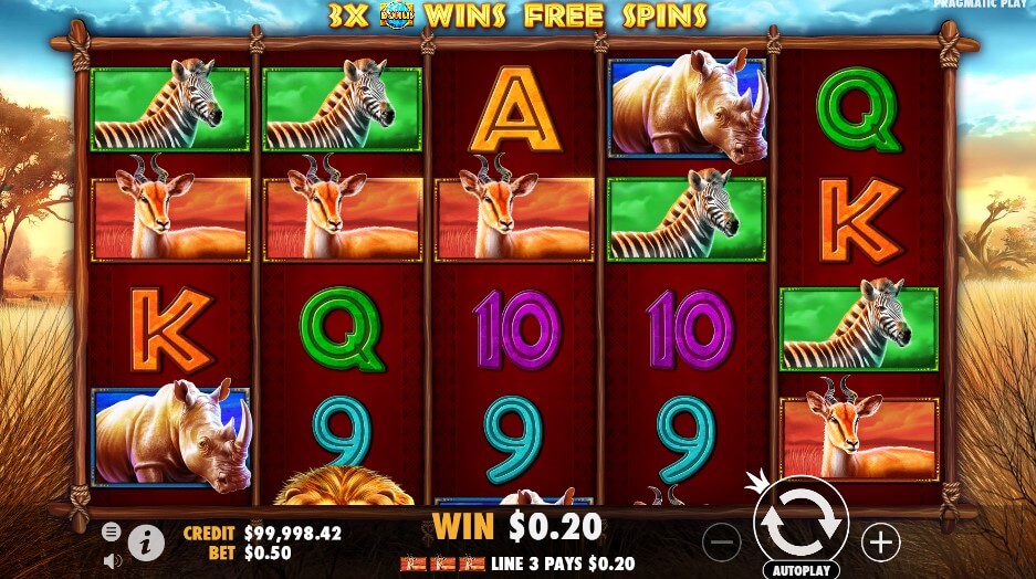 Safari King Slot Game