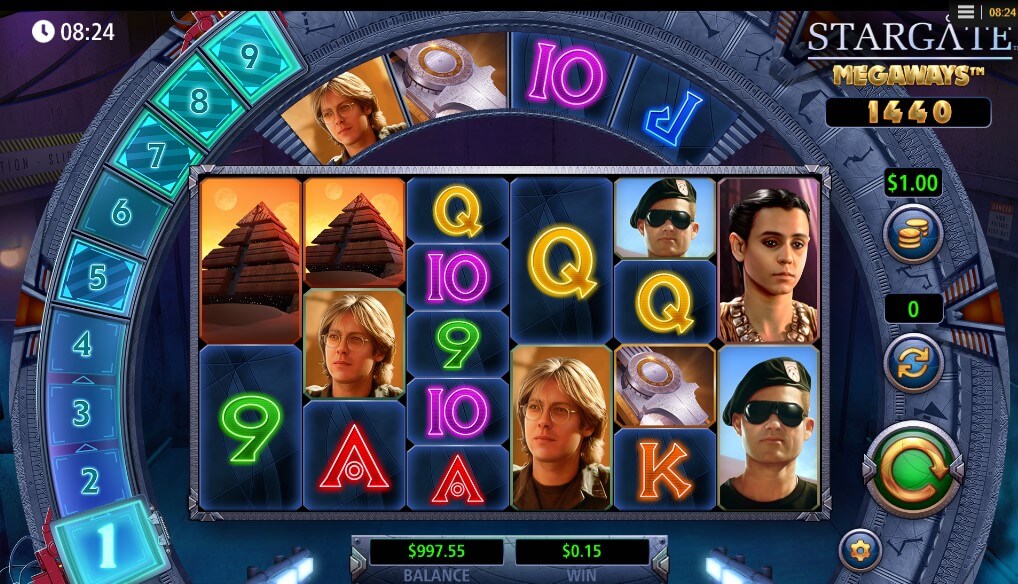 Stargate Megaways Slot