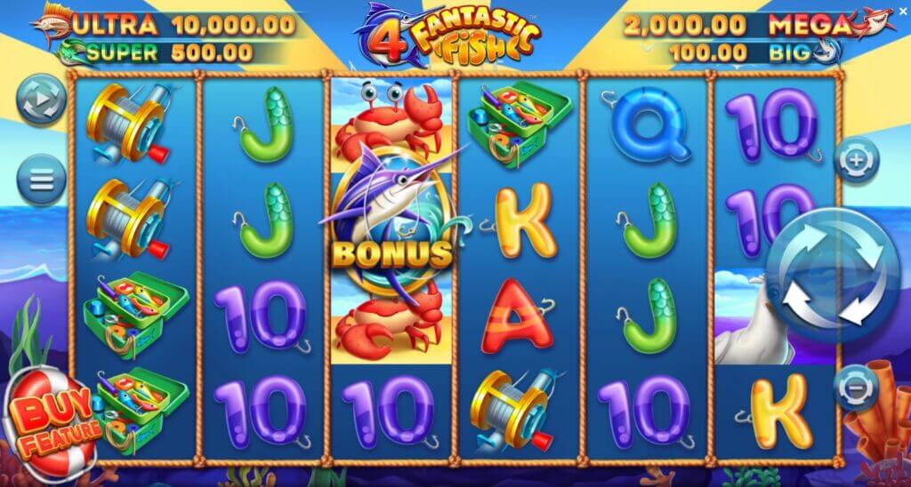 4 Fantastic Fish Slot Game