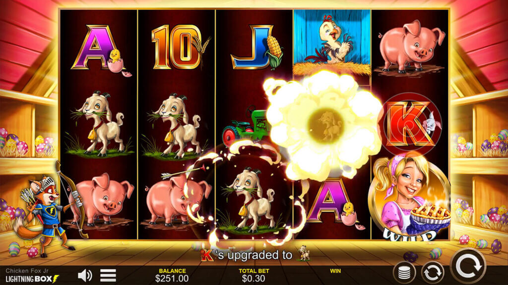 Chicken Fox JR SLots
