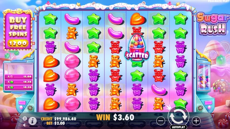 Sugar Rush Slot Game