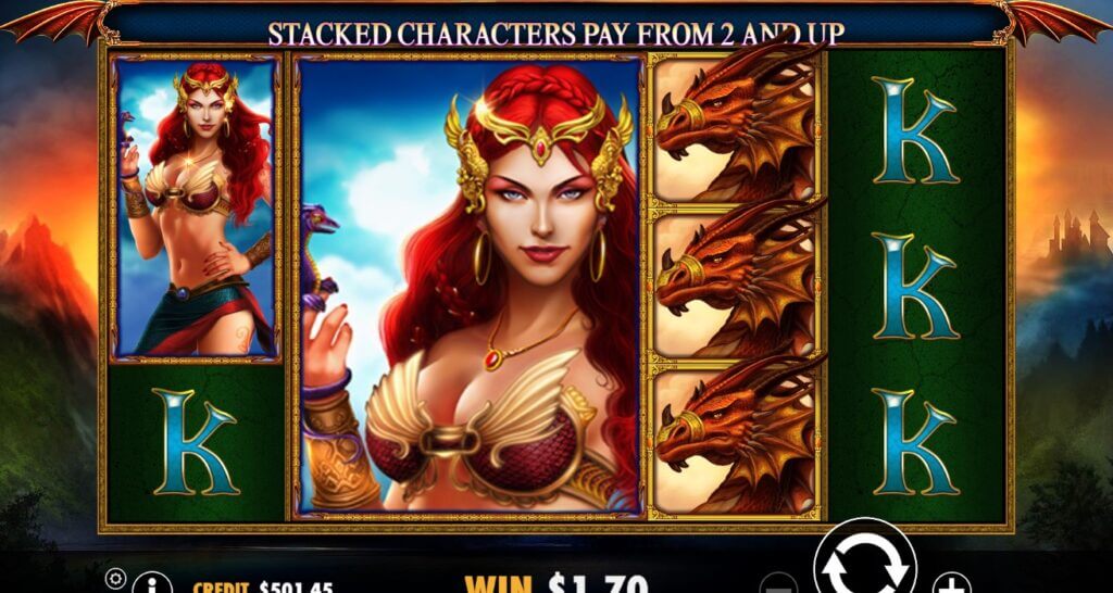 Queen and the Dragon Slot Game