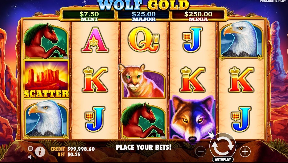 Wolf Gold Jackpot Slots