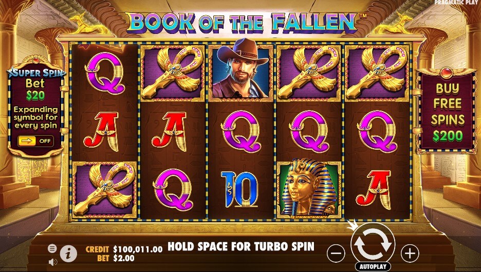 Book of the Fallen Slot Game
