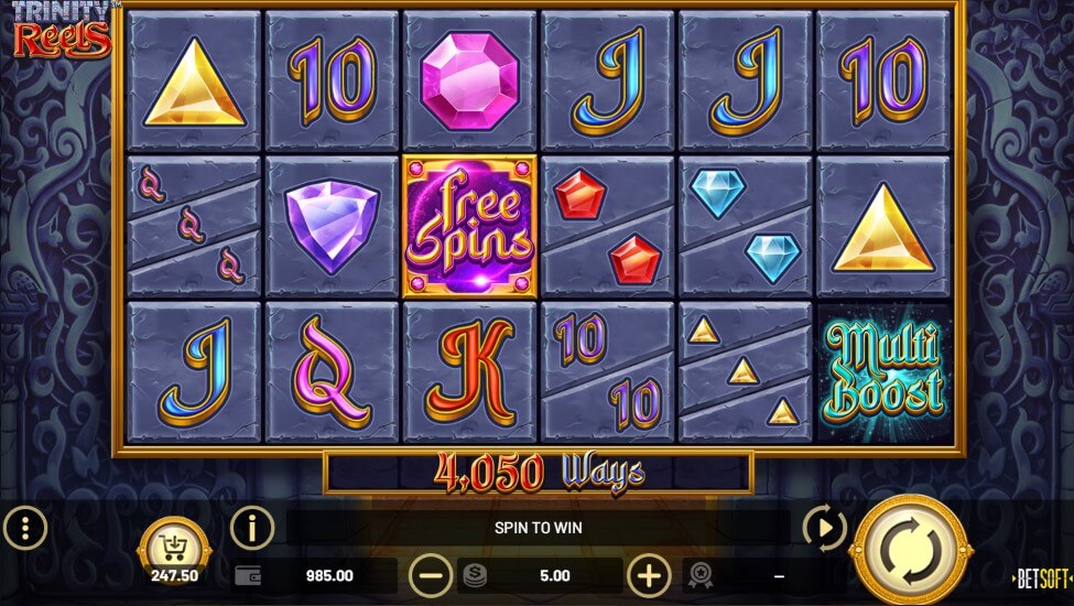 Trinity Reels Slot Game