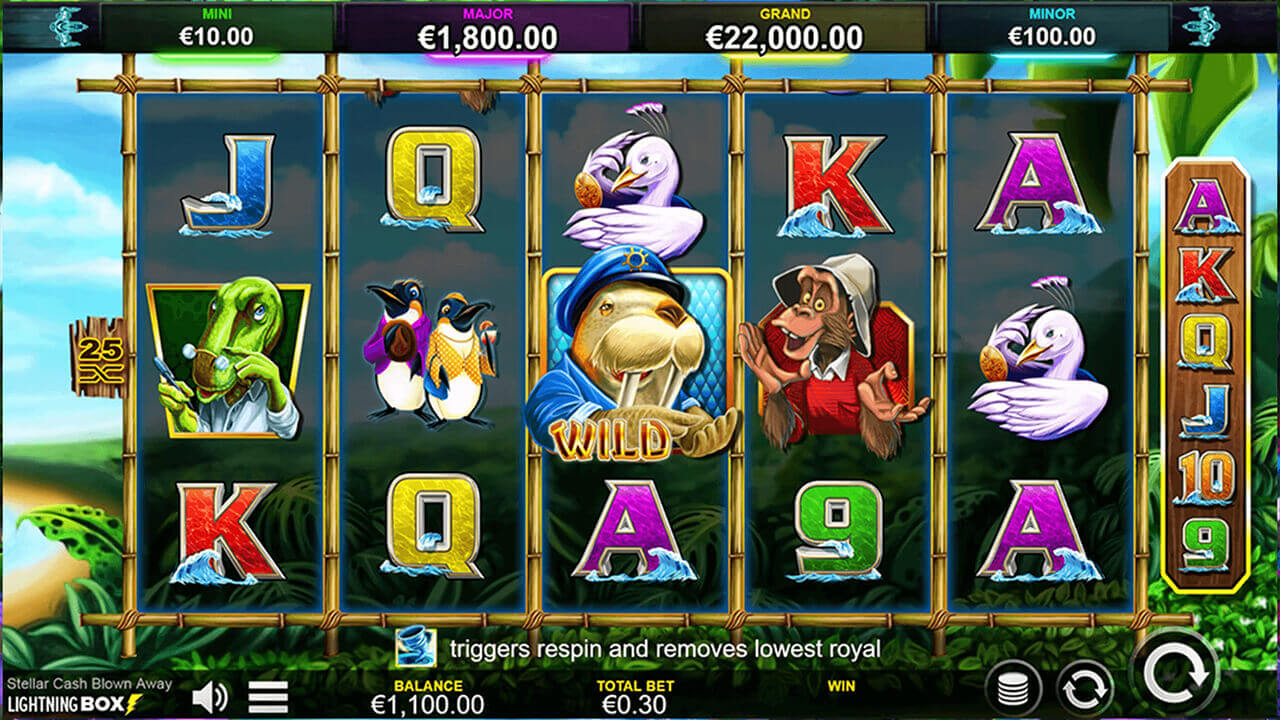 Stellar Cash Blown Away Slot Game