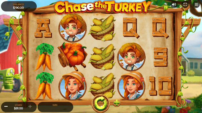 Chase The Turkey Slots