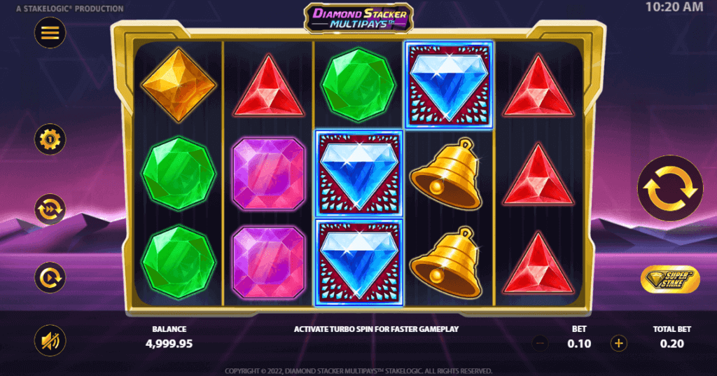 Diamond Stacker Multipays Slot