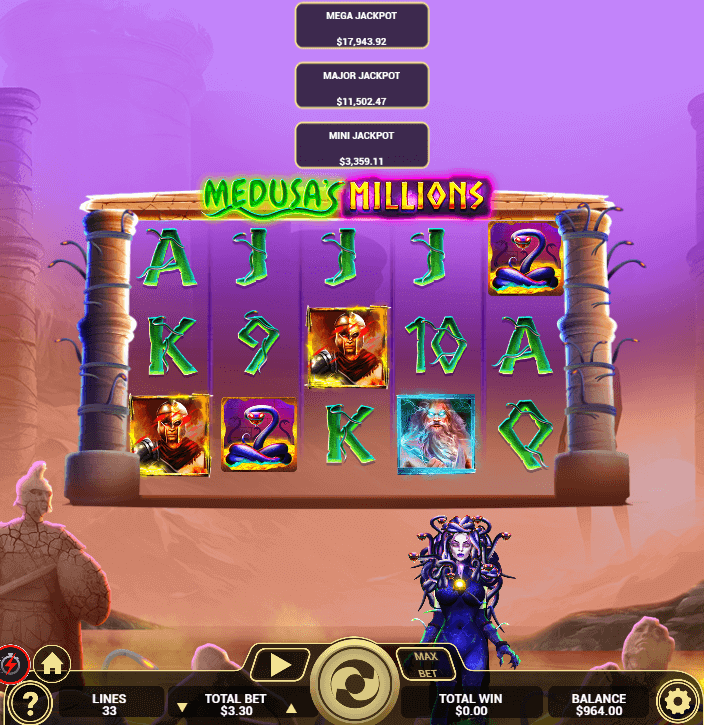 Medusa's Millions Slot Game