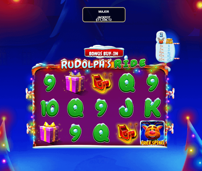 Rudolph's Ride Slot Game