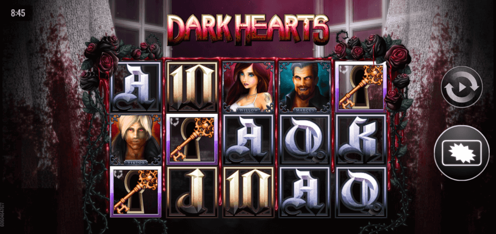 Dark Hearts Slot Game