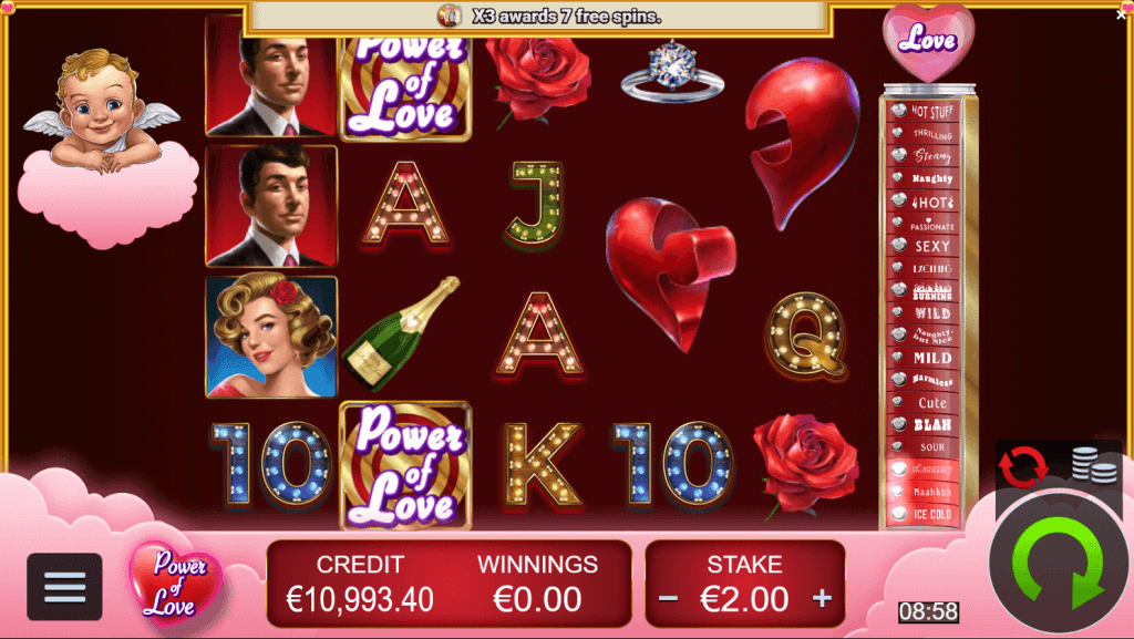 Power of Love Slot Game