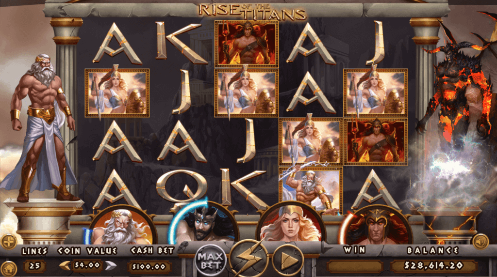 Rise of the Titans Slot Game