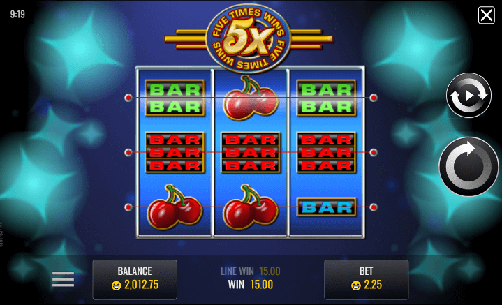 Five Times Wins Slot Game