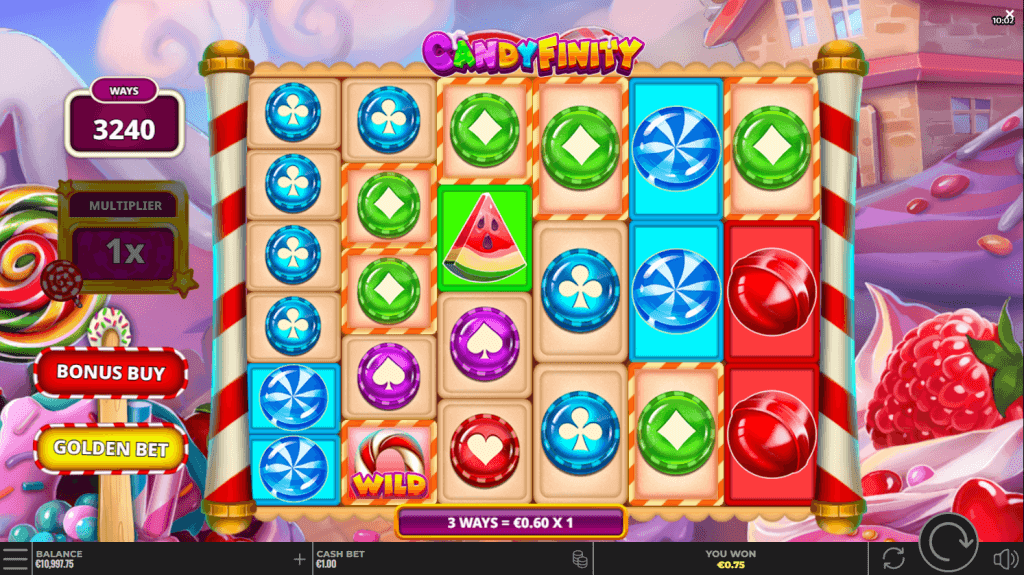 Candyfinity Slot Game