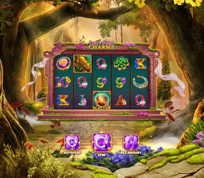 Lady's Magic Charm Slot Game