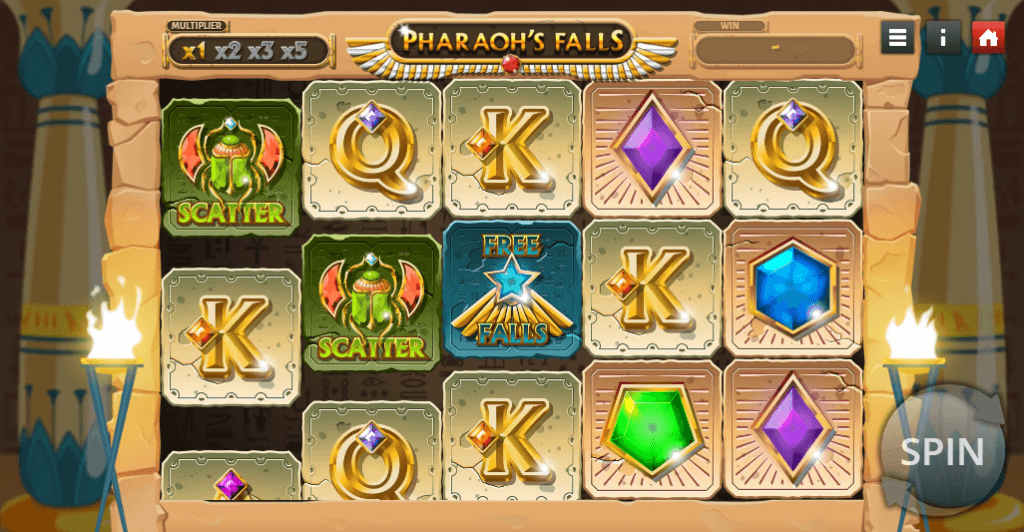Pharao's Falls Slot Game