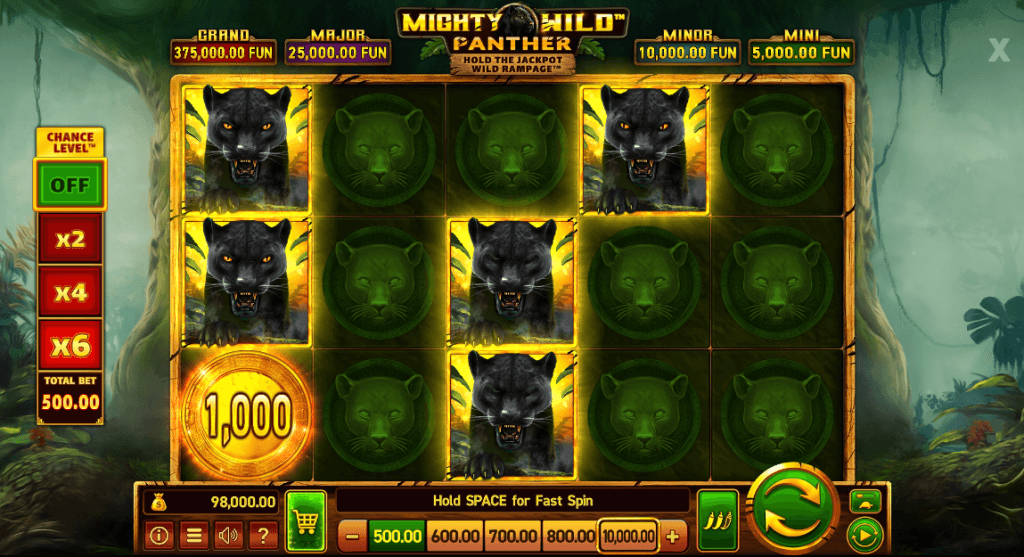 Mighty Wild Panther Slots