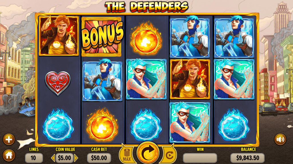 The Defenders Slot Game
