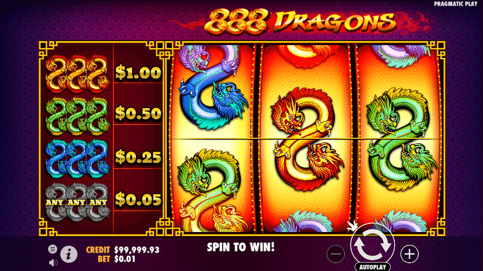888 Dragons Slot Game