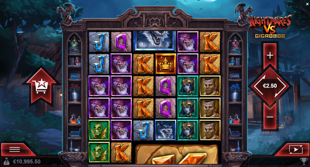 Nightmares vs Gigablox Casino Game