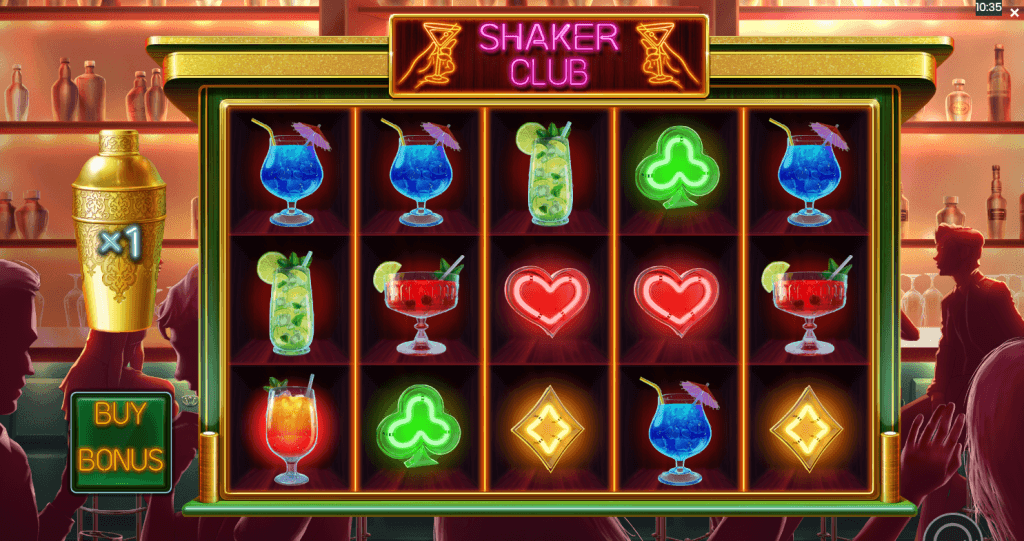 Shaker Club Slot Game