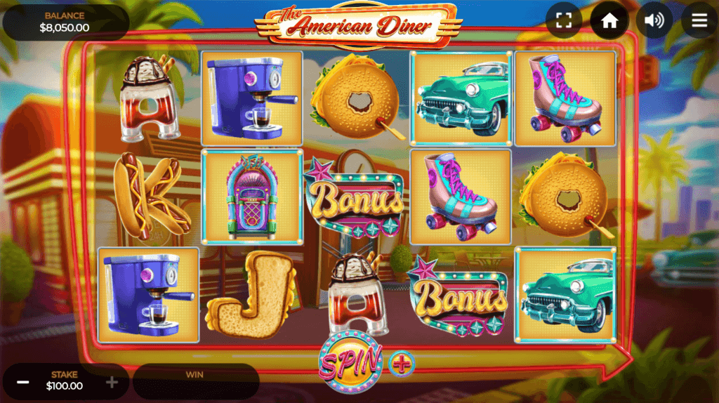 The American Diner Slot Game
