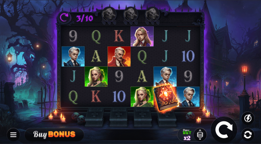 Wilds from the Crypt Slot Game