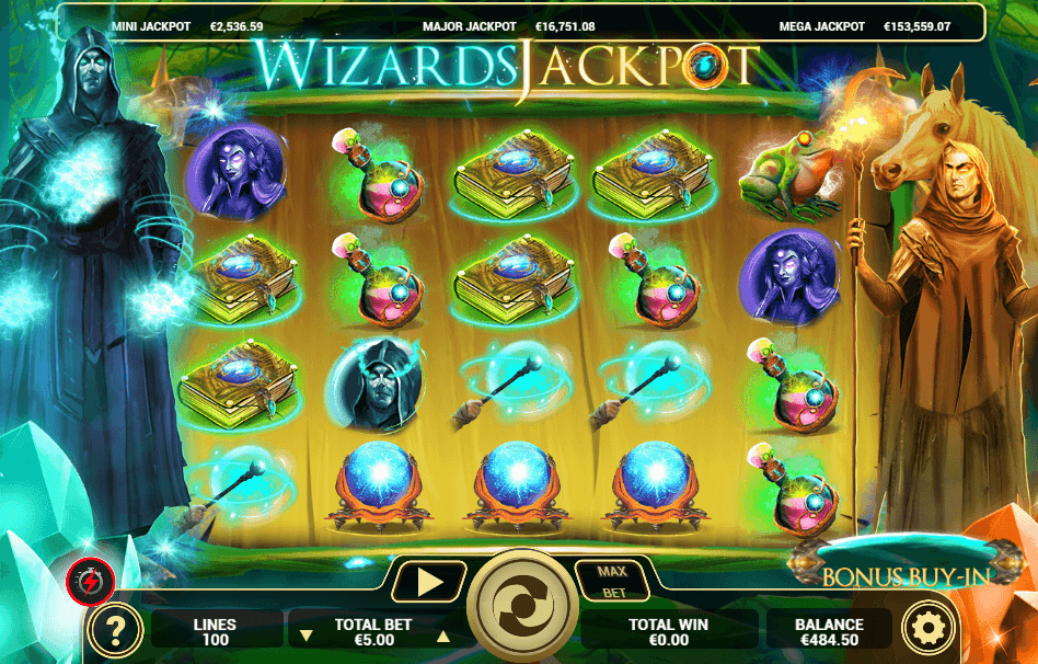 Wizards Jackpot Slot Game