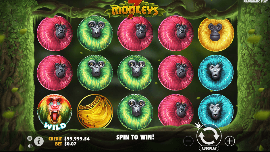 7 Monkey Slot Game